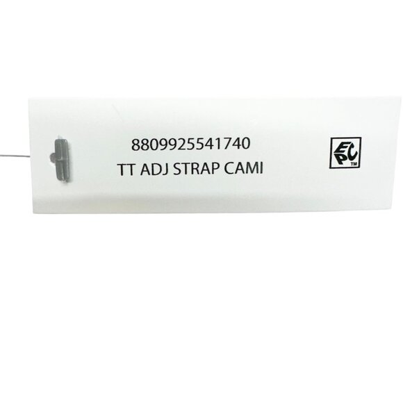 Time and Tru Cami Tank Top Womens XL 16-18 Red Adj Strap Soft Lightweight Top - Picture 9 of 11